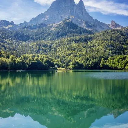 The Pic du Midi d Ossau, Ossau Valley, Pyrenees, France